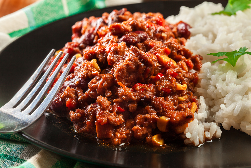 Chilli con Carne with Cheesy Nachos - Hertford Fine Foods