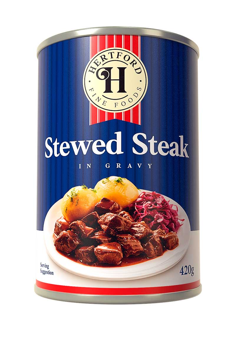 Hertford Stewed Steak and Gravy Hertford Fine Foods